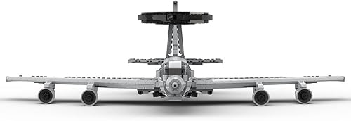 Miniatura 5 de MINDEN MOC-128557 180 E-3 Sentry - Juego de bloques de construcción modelo de avión militar de alerta temprana, para niños y niñas, 1700 unidades