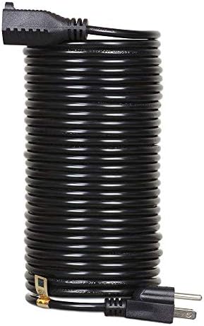 eTopLighting3 Prong, 30ft Power Extension Cord Cable Outlet Saver, UL Listed, Indoor/Outdoor, 16AWG [1.31mm²] 300V, APL1745