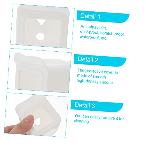 Housse de silicone étanche caméra de sécurité OSALADI design compact 4 pièces