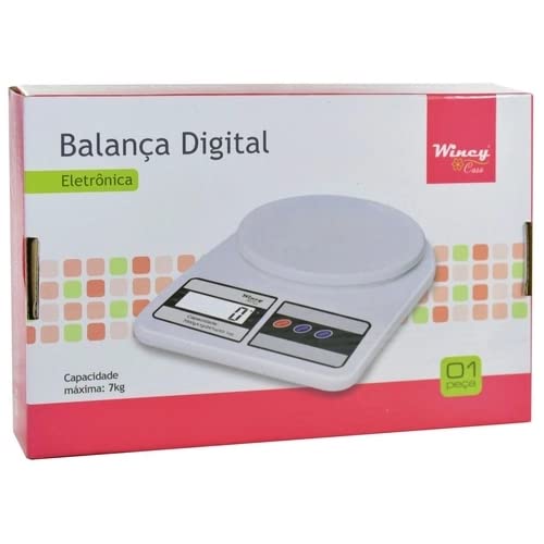 Balança de Cozinha 10Kg Digital de Precisão