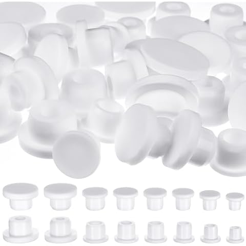 32Pcs Silicone Salt And Pepper Shaker Stoppers 14,15,16,17,18,19,21 mm Stoppers for Salt and Pepper Shakers,Salt Shaker Plug Replacement Salt and Pepper Shaker Stoppers Plugs for Pots Bottles Pipes Cover