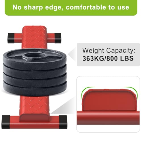 Image of Kipika Versatile Calf Raise Bar, Heavy Duty Steel Standing Calf-raise Stand