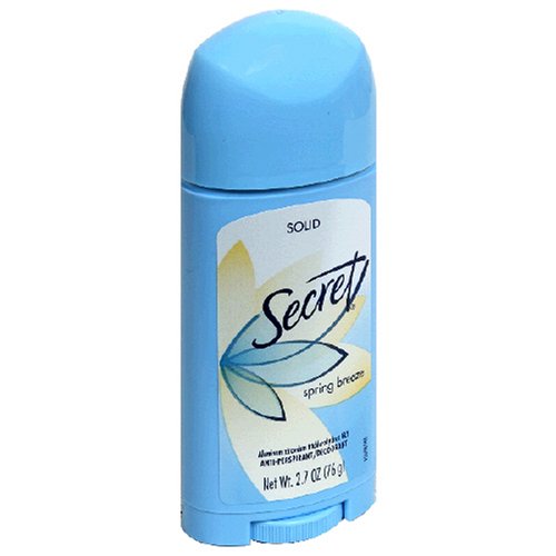 Secret Original Anti-Perspirant/Deodorant, Solid, 2.7-Ounces (Pack of 6)
