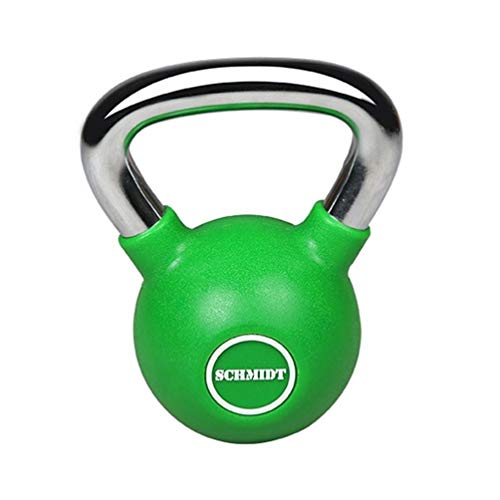 Kettlebells AGYH Cast Iron, Weight Training Dumbbells For Men And Women, Plastic Case Anti-skid Mute, 4kg/6kg/8kg/10kg/12kg/14kg/16kg/18kg/20kg (Size : 8kg/17.6lb)