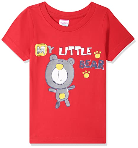 Image of Mom's Love Boy's Printed Regular Fit Baby and Toddler T-Shirt Set