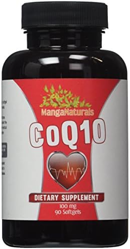 COQ10 Supplement Pills with High Efficiency ★ Top Quality Coenzyme Q10 in 90 Softgels ★ Pure 100mg and known to Gives Multiple Health Benefits ★ No Side Effects! Made In The USA in a GMP Certified Facility ★ Guaranteed by MangaNaturals