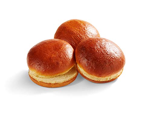 Klosterman Prebake Shine Round Potato Bun, 4.5 inch -- 72 per case.