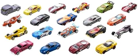 Hot Wheels 20-pak pojazdów w skali 1:64, prezent dla dorosłych kolekcjonerów i dzieci od 3 roku życia, DXY59
