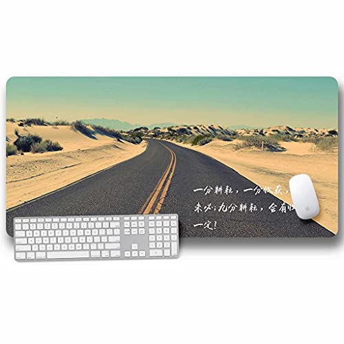 Tapis de souris XXL One Piece 1000x500mm paysage désert pour le jeu et bureau