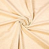 FabricLA Cotton Spandex Jersey Fabric by The Yard - 10 oz 4-Way Stretch Spandex & Cotton Fabric, 60