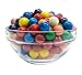 Gumballs for Gumball Machine Refills 1.25 lbs. Gum Balls Assorted Fruit Flavors and Colors - by Medley hills farm in Reusable Container