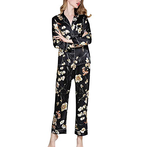 Pyjama 100% soie femme WEWE l'ensemble de nuit idéal à offrir en cadeau