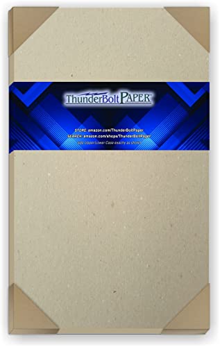 25 Sheets Chipboard 46pt (Point) 8.5