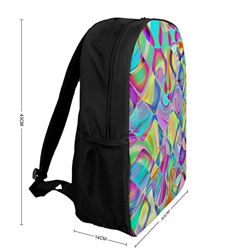 Sac à dos imprimé en 3D cartable adulte étanche grand format
