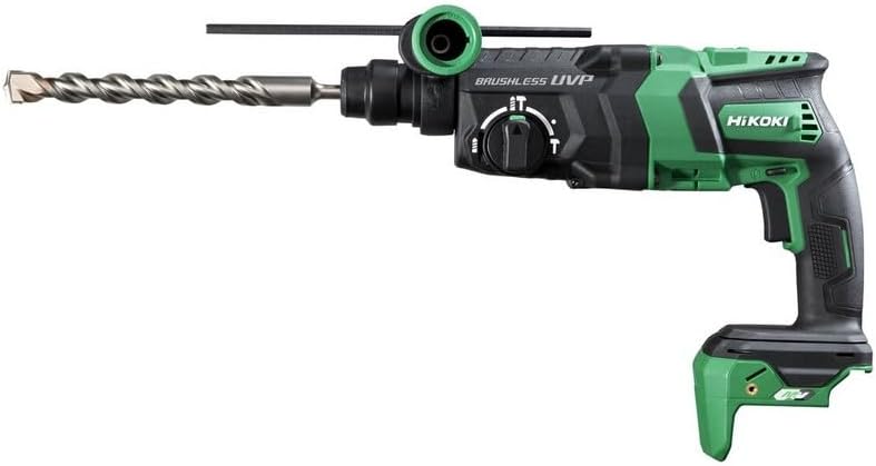 HiKOKI Cordless Rotary Hammer SDS-Plus DH36DPEJ3Z 36 V Brushless 3-Mode 3.2 J SDS-Plus Rotary Hammer with User Vibration Protection (UVP) for Drilling into Concrete up to 28 mm
