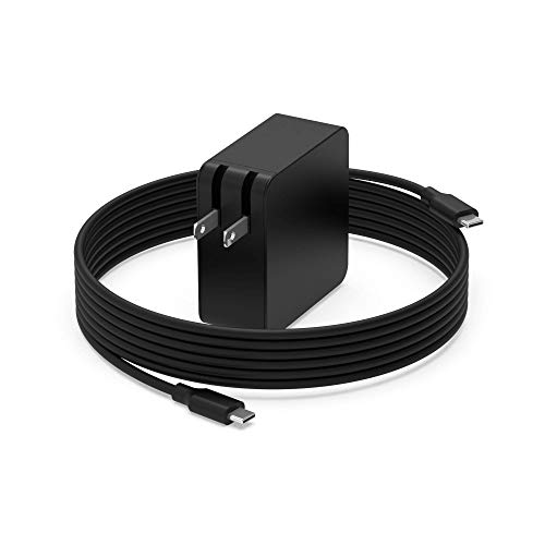 65W AC Charger Fit for Samsung Galaxy Book Flex Ion 15.6 13.3 NP950QCG NP930QCG NP950XCJ NP930XCJ K01US K02US W18-065N1E Galaxy Book NP750TDA-XD2US Chromebook XE930QCA Laptop Power Adapter Supply Cord