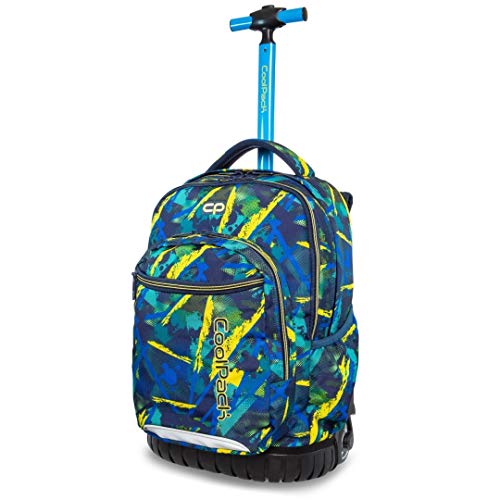 CoolPack B04007 Mochila con Ruedas Swift Abstract Yellow
