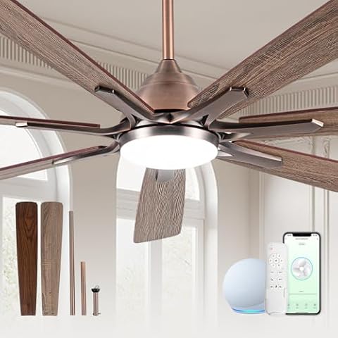 Maxslak 72" Smart Ceiling Fan Cover