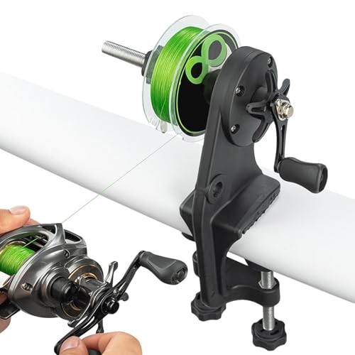 Enrouleur de moulinet portable pour préparer vos sessions de pêche en pleine nature