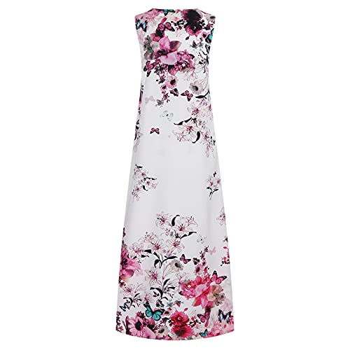 Summer Oil Painting Maxi Dress Van Gogh Gift Starry Night For Women's Sexy V Neck Long Maxi Dresses Casual Loose Sundress #TOP4