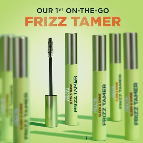 Garnier Fructis Sleek & Shine Shampoo (22 Fl Oz), Conditioner (21 Fl Oz) + Frizz Tamer (0.28 Fl Oz) Set for Frizzy, Dry Hair, Plant Keratin (3 Items), 1 Kit (Packaging May Vary) - image 6