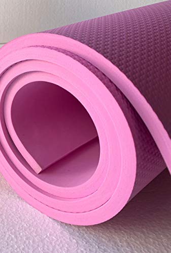 COLCHONETE EVA (TATAME EVA) PARA EXERCÍCIOS, TREINO, YOGA- MEDIDAS (170X50X1,5) COR ROSA