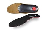 pedag Plantar Fasciitis, German Made, Arch Support Orthotic Insoles Inserts, Men and Women, Heat Moldable Pain Relief Flat Feet Medium and High Arch, Anti Odor, Size Women US 10 Men US 7 / EU 40