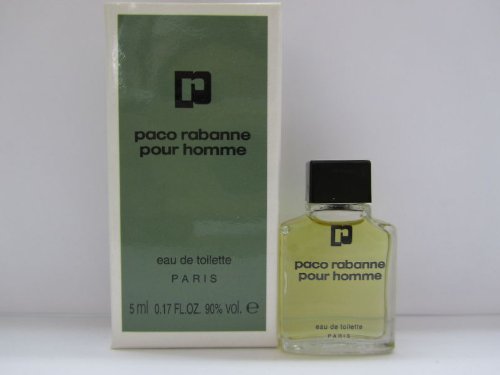 Paco Rabanne Pour Homme Men Cologne 0.17 oz EDT Mini