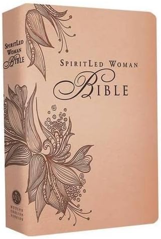 MEV Bible SpiritLed Woman Rose Tan Leatherlike: Modern English Version Imitation Leather – Illustrated, March 3, 2015
