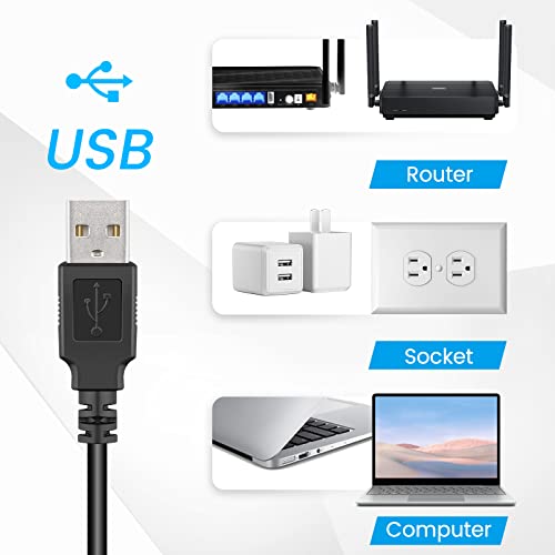 Wathai High Performance 97mm x 33mm USB Blower Fan with Speed Control for Cooling PC Computer Case, AV Cabinets, Entertainment Centers - Thumbnail 4