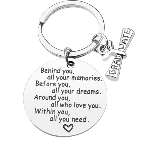 Keychain Appreciation Direction Compass Charm Nice Reminders for Women Men