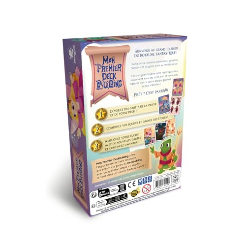 Jeu de stratégie Asmodee Mon Premier Deck Building - vue 5