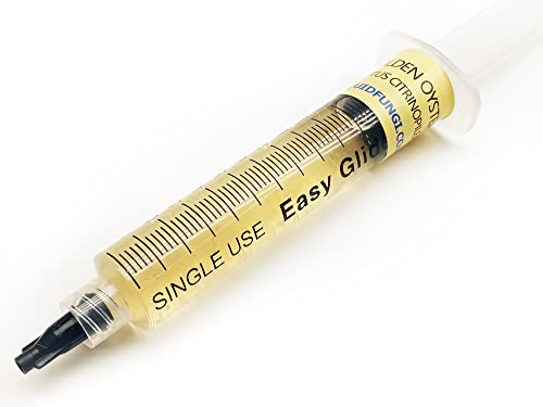 Liquid Fungi Golden Yellow Oyster Mushroom Culture Syringe - Spore Free Live Mycelium