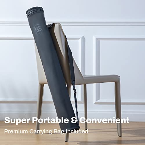 Slowplay Godel Texas Hold'em Poker Mat | Portable Poker Table Top, Black And Champagne Gold, 70 X 35 Inch, Water Repellent, Noise Reduction, And Premium Carrying Bag For Games Everywhere #TOP5