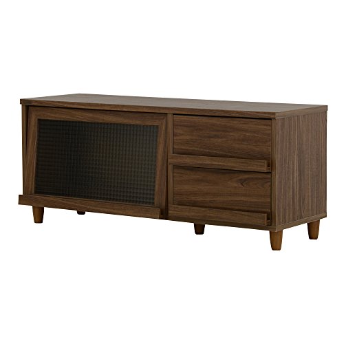 佐藤産業 NEFLAS テレビ台 ローボード 幅120cm 奥行39.5cm 高さ51.5cm ブラウン 43型対応 コード穴 引出し2杯 NF50-120L BR