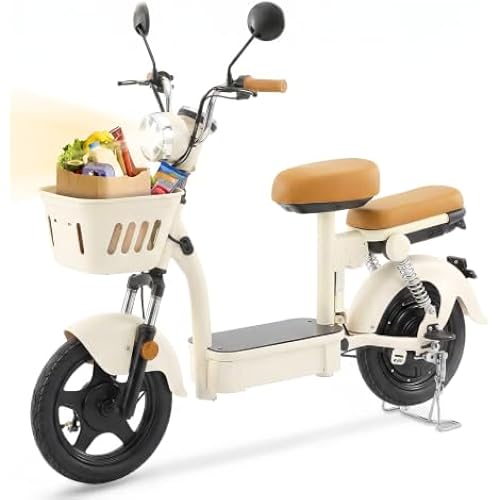Electric Scooter with Seat for Adults, 62 Miles Long Range,1200W Motor
