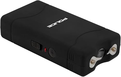 Miniatura 2 de POLICE Pistola paralizante para defensa personal 800 – Mini recargable de alto voltaje con linterna LED, compacta y resistente, seguridad personal