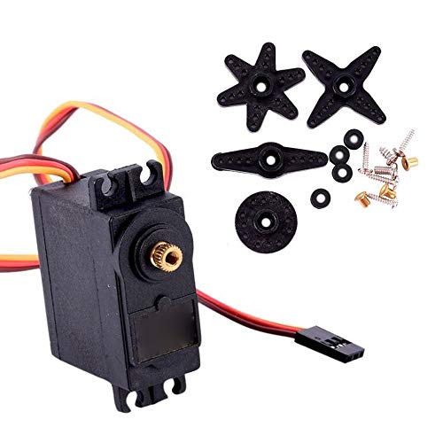 Image of Robocraze MG996R TowerPro | MG996R Servo Motor | Tower Pro Servo Motor MG Series- (Pack of 1)