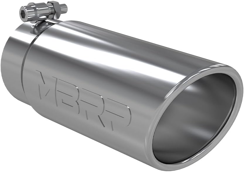 MBRP Universal Tip 4in O.D. Angled Rolled End 3 inlet 10 length