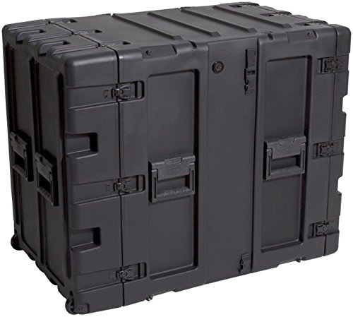 SKB 3RR-14U24-25B 14U Removable Shock Rack, Standard payload range 40 to 150 lbs, Standard Rack depth 24