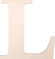 Vista 36 de Letra de madera de 12 pulgadas, letras de madera para decoración de pared, letras de madera en blanco sin terminar de 1/5 pulgadas para decoración