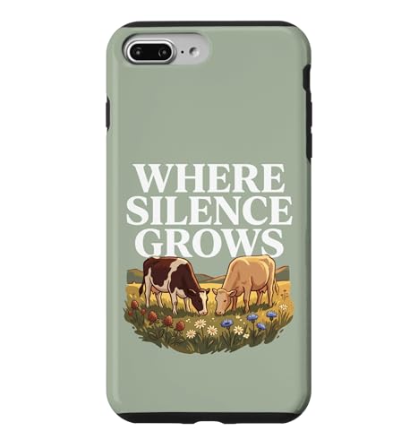 Where Silence Grows �t�@�[�� �� �q���n �R�e�[�W�R�A ���₩�Ȏ��R �X�}�z�P�[�X iPhone 7 Plus/8 Plus �p