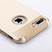 iPhone 7 Plus Gold Case, technext020 Tough Gel Armor Cover Protective Bumper Hybrid Hard Plastic and Soft Silicone Case for Apple iPhone 7 Plus Gold