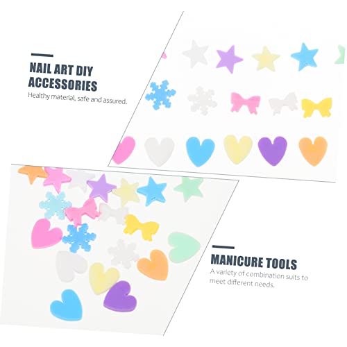 minkissy 36 Caixas Acessórios DIY Fatias De Arte De Unhas Kit De Capa De Telefone DIY Brilhos De Art