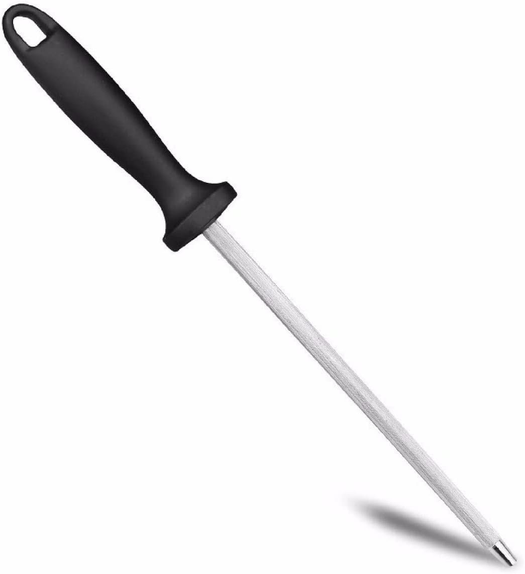 CAPMORA Kitchen Knife Sharpener Tool, Advanced Knife Sharpener for Steel Knives, Honing Rod Sharpening Stick (Knife Sharpener Stick)
