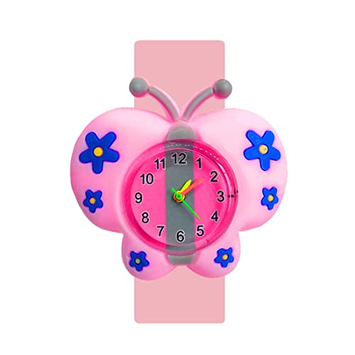 Cylele Mgg 67 Styles Digital Slap Watch Cute Frog Slap Watches Cute 3D Cartoon Animal for Boys Girls Gifts Kids Green Quartz Wrist Watches Clock Gift,46 Cover