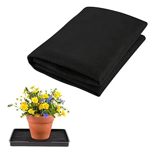 Automatic Plant Watering Mat - Plant Watering Capillary Mat, 3mm Thick Self Watering Mat, Vacation Plant Watering System for Greenhouse Hydroponics and Indoor Potted Plants