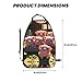 WZYWHJ Baby Pig Prints Car seat Anti Kick Storage pad 2 Pieces, Multi-Functional Storage Bag seat Protector After Installation