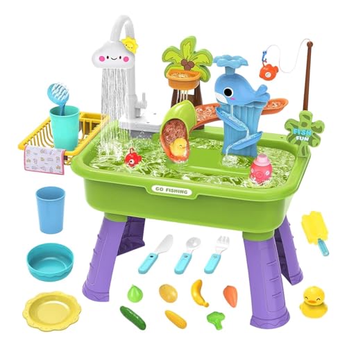 Fregadero de para niños con mesa de actividades de elección divertida