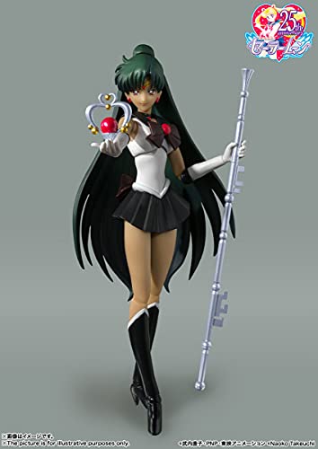 Image of TAMASHII NATIONS - Pretty Guardian Sailor Moon R- Sailor Pluto -Animation Color Edition-, Bandai Spirits S.H.Figuarts Action Figure